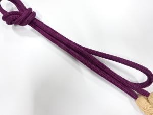 正絹　撚り房　手組帯締め